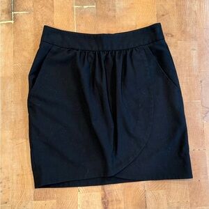 Talula Black Petal Skirt. Size 0.